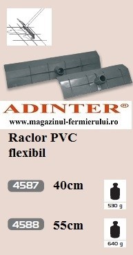 Raclor PVC flexibil 40 cm