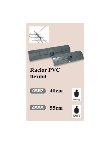 Raclor PVC flexibil 40cm